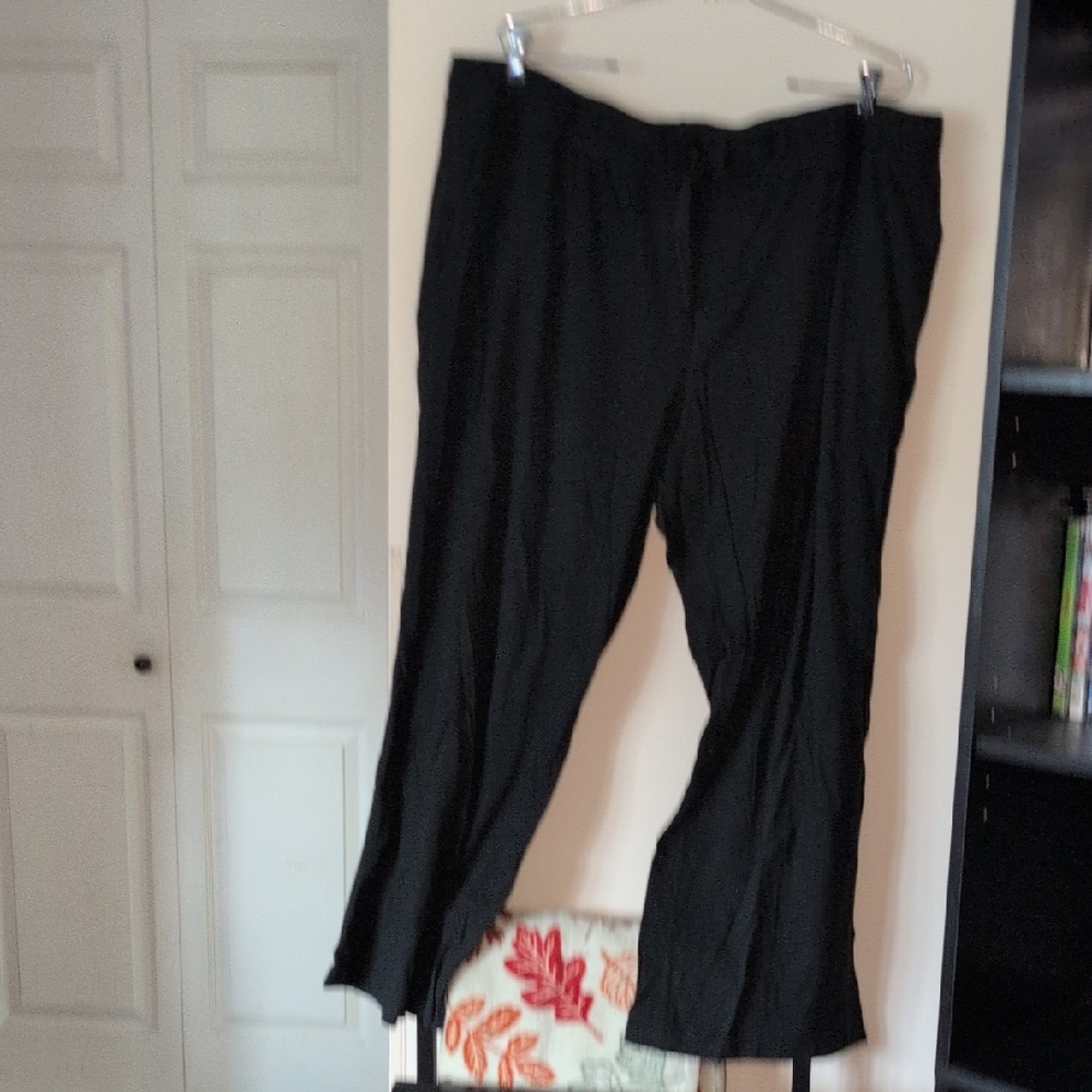 Merona Charcoal Wide-Leg Trousers XXL
